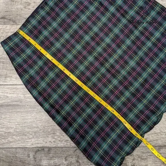 Talbots Plaid Knee Length Skirt Size 8 - Picture 4 of 5